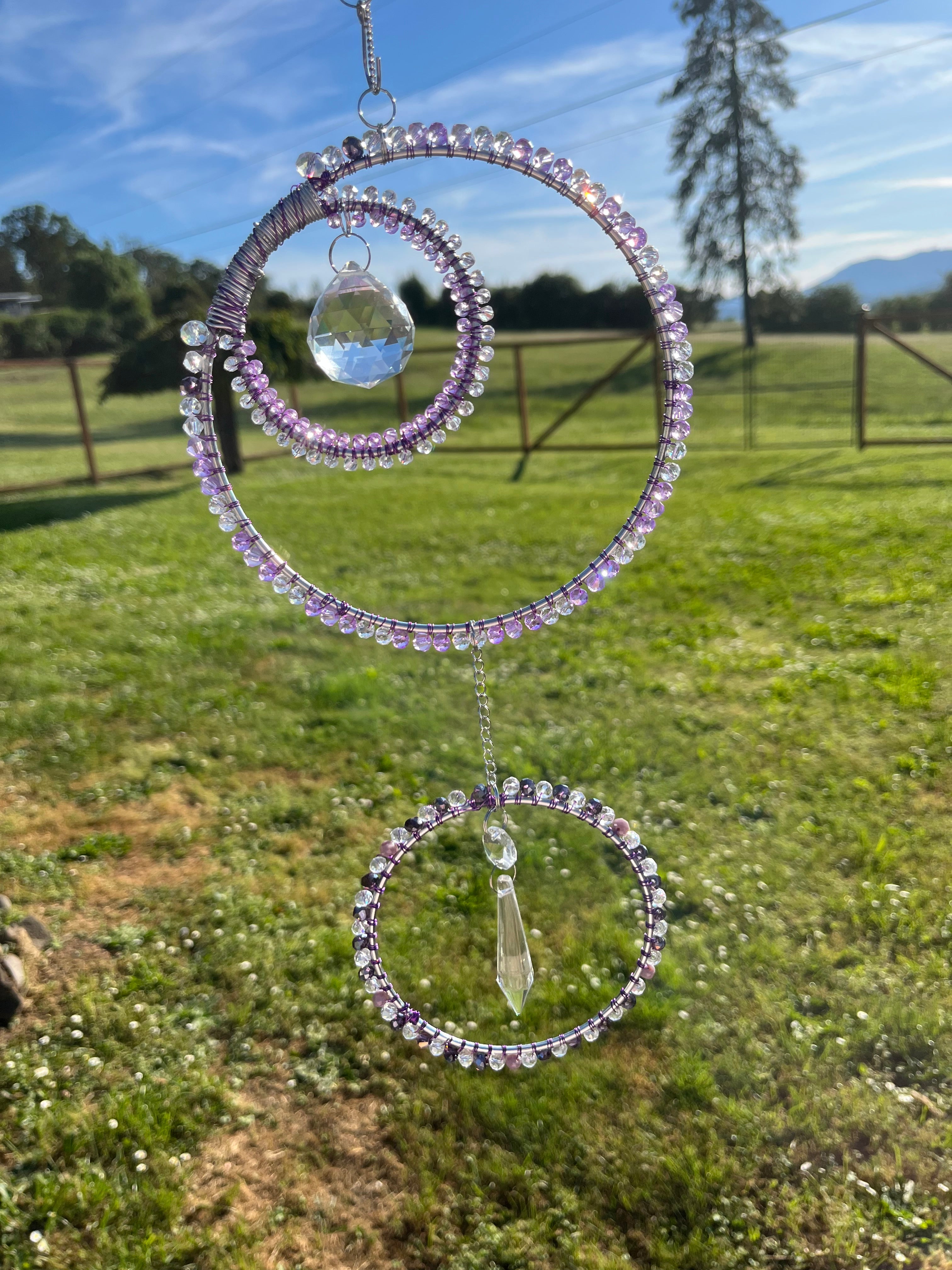Suncatcher purple Delight