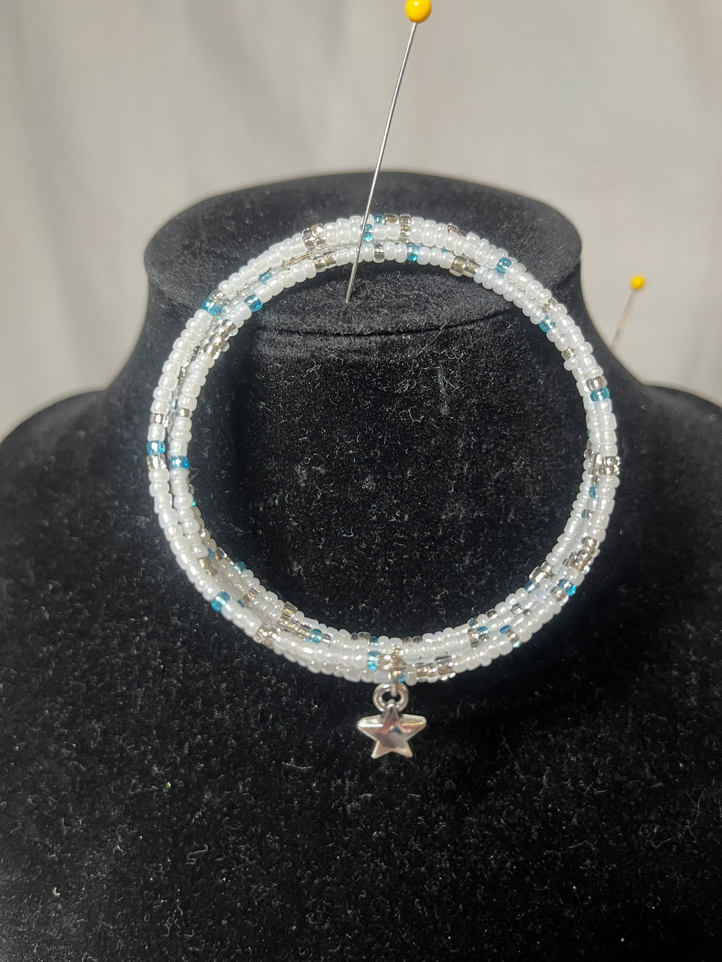 Star & Moon memory wire Bracelets